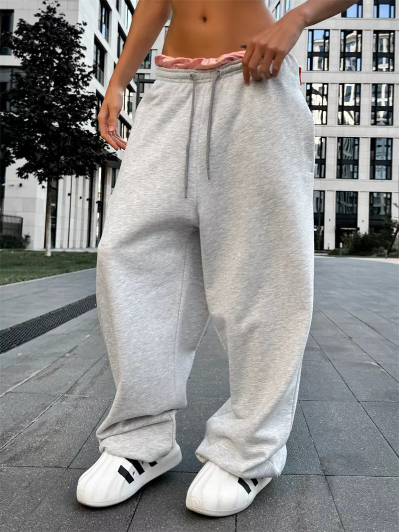 Ladies Comfortable Casual Jogging Pants Chic und Stil