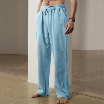 Comfortable leisure pants for men with elastic waistband Chic and Style
