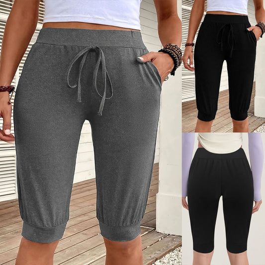 Shorts à capuche pour dames avec cordon de serrage Chic und Stil