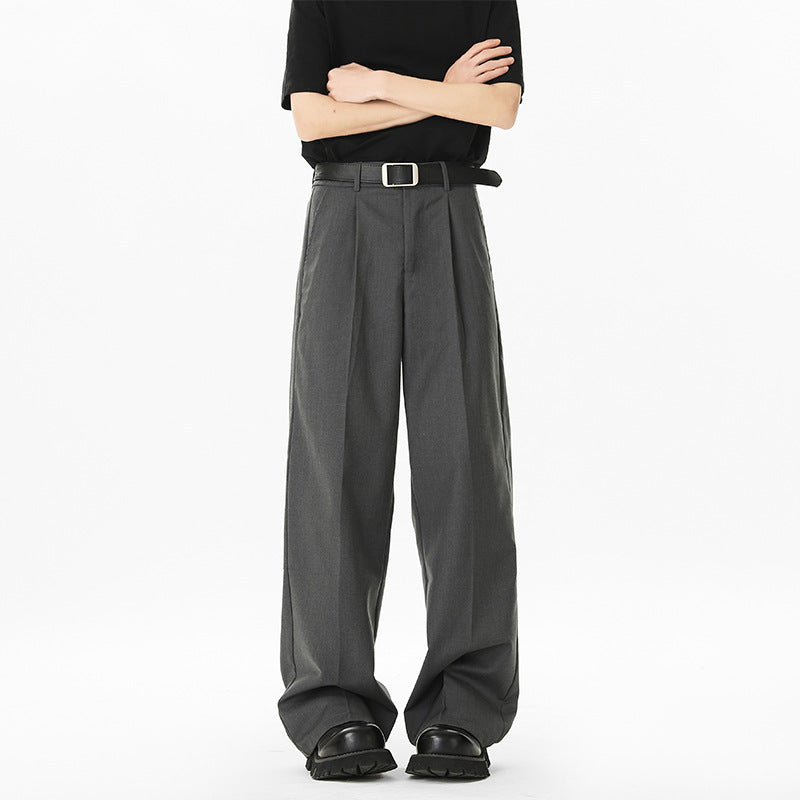 High-waisted wide-leg pants for women with side zipper and trendy cut Chic und Stil