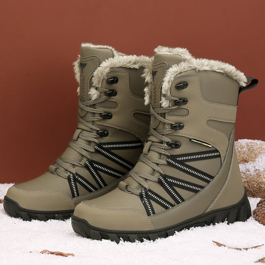 Bottes d'hiver pour femmes avec semelle antidérapante et doublure isolante Chic und Stil