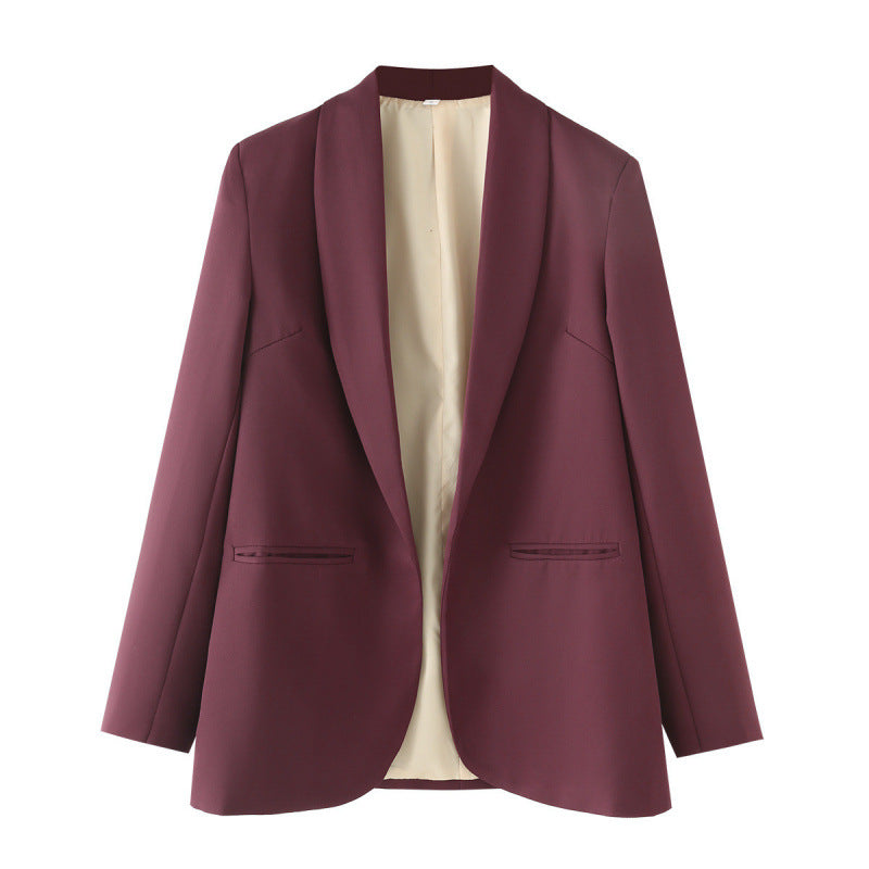 Dames blazer élégant avec coupe unique et poches Chic und Stil