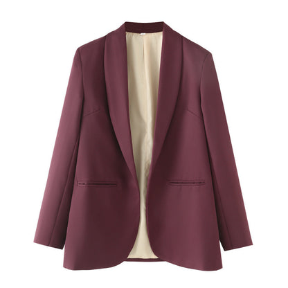 Dames blazer élégant avec coupe unique et poches Chic und Stil