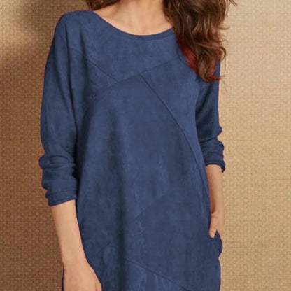 Tunique femme au design asymétrique et en matériau doux Chic und Stil