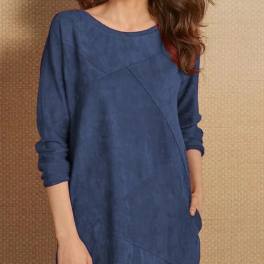 Tunique femme au design asymétrique et en matériau doux Chic und Stil