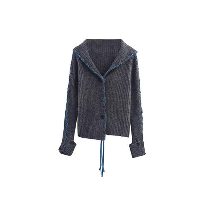 Dames cardigan avec détail de corde innovant Chic und Stil
