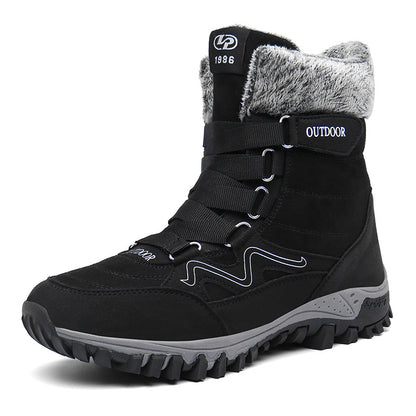 Bottes d'hiver imperméables pour femmes avec doublure isolée Chic und Stil