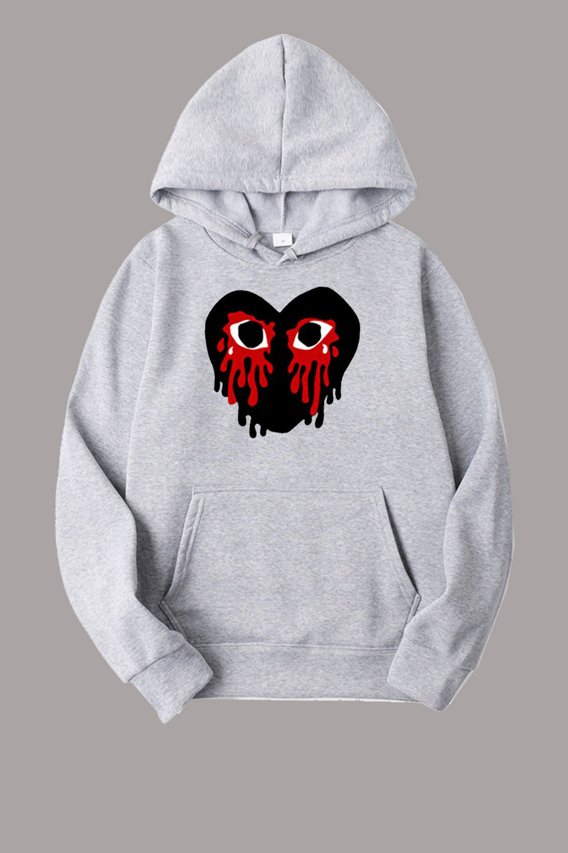 Pull à capuche sportif pour femmes avec motif cœur créatif Chic und Stil