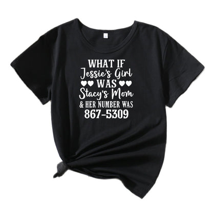 Dames de loisirs T-shirt graphique humoristique Chic und Stil