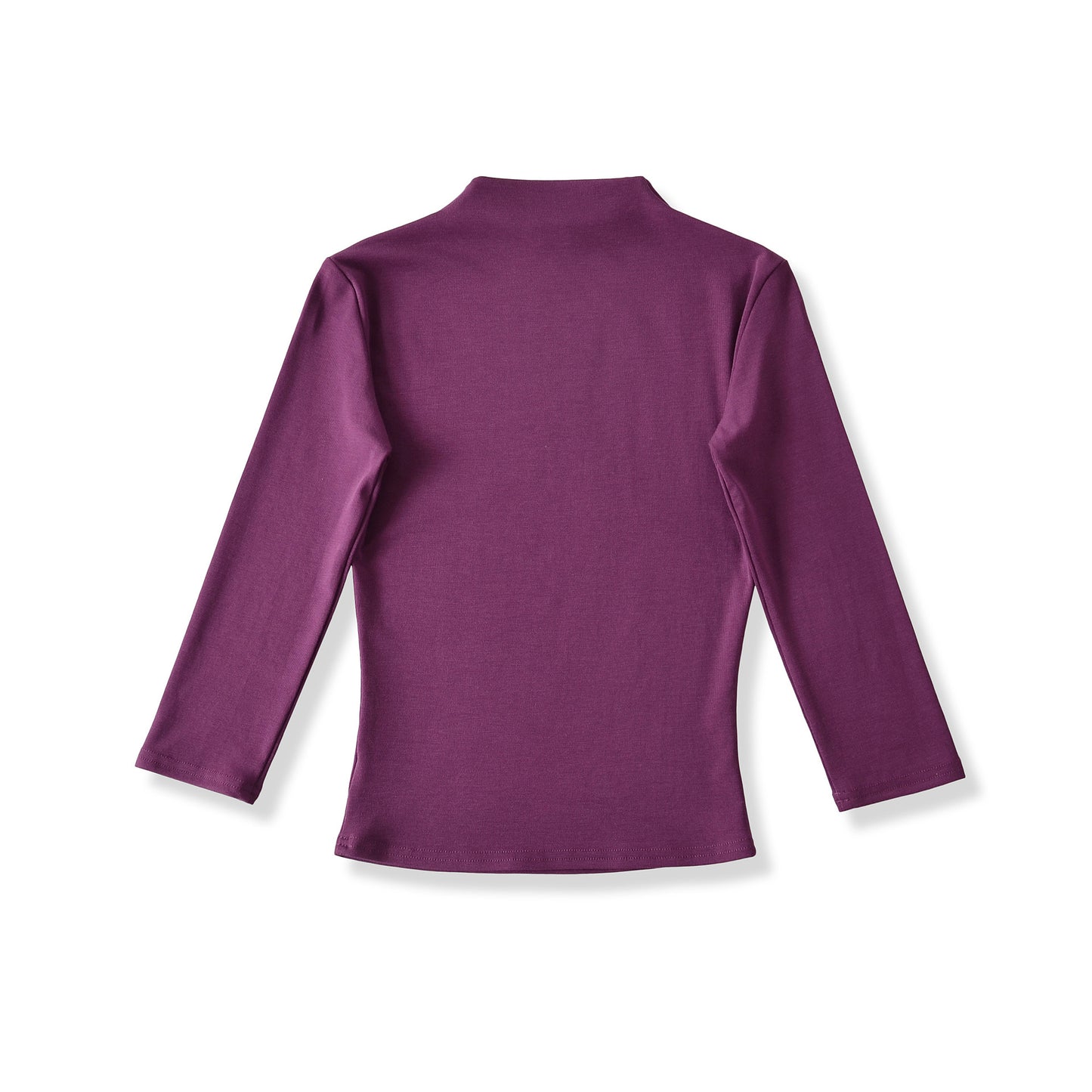 Chemise à manches longues pour femmes avec col montant et détails froncés Chic und Stil