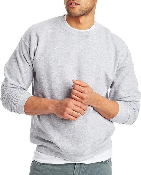 Pull-over décontracté pour hommes avec col rond et coupe ample Chic und Stil
