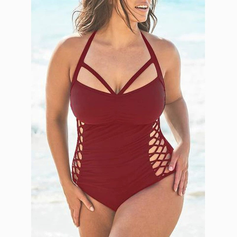Dames bretelles cordon combi maillot de bain Chic und Stil