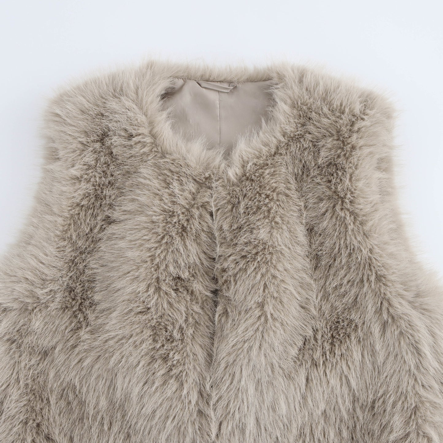 Dames Gilet en fausse fourrure Chic und Stil