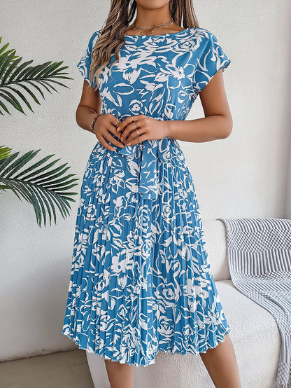 Robe A-ligne pour femmes avec détail en noeud Chic und Stil