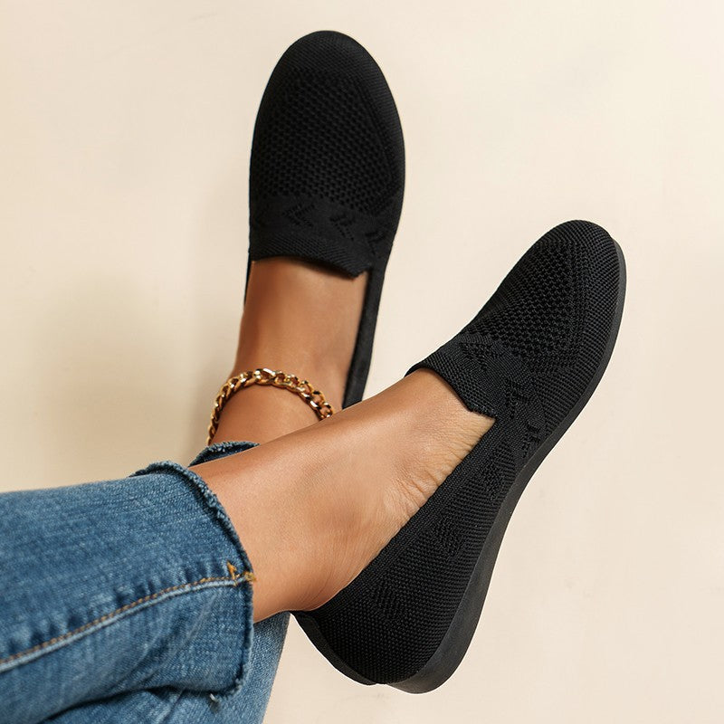 Ballerines pour femmes Slip-On confortables avec matériau supérieur respirant Chic und Stil