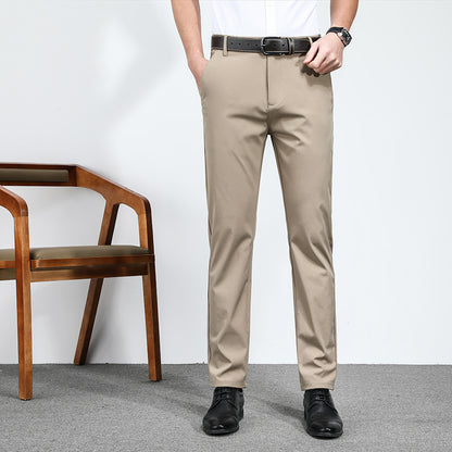 Elegant pants for men with a slim fit and stretchy material Chic and Style