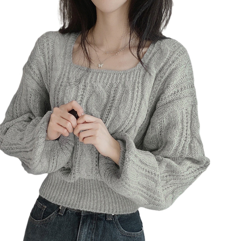Pull en tricot douillet pour femmes avec motif torsadé Chic und Stil