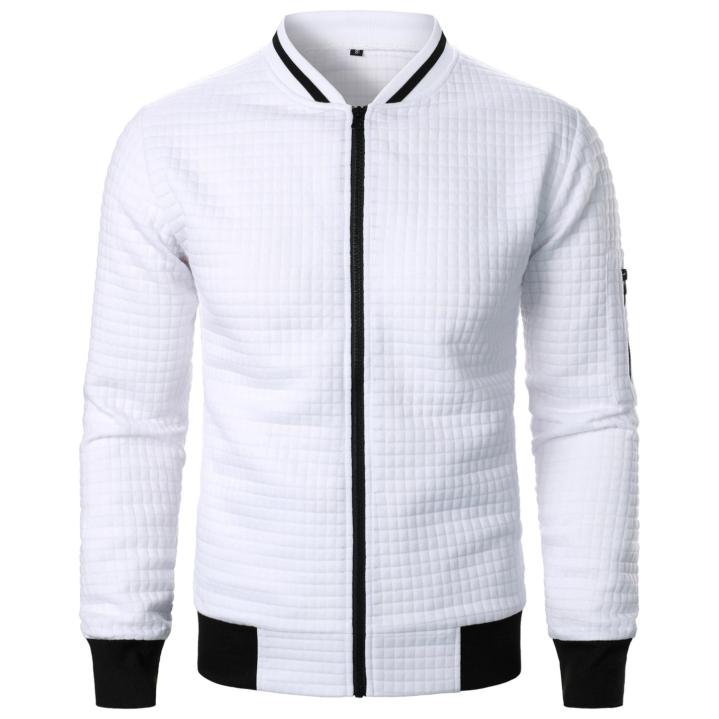 Veste de sport pour homme avec un design structuré innovant Chic und Stil