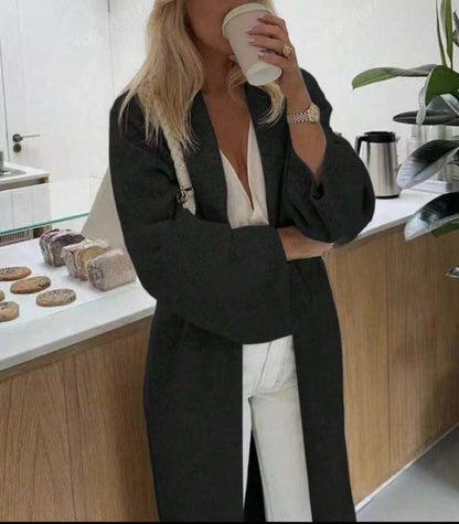 Dames décontracté oversize cardigan Chic und Stil