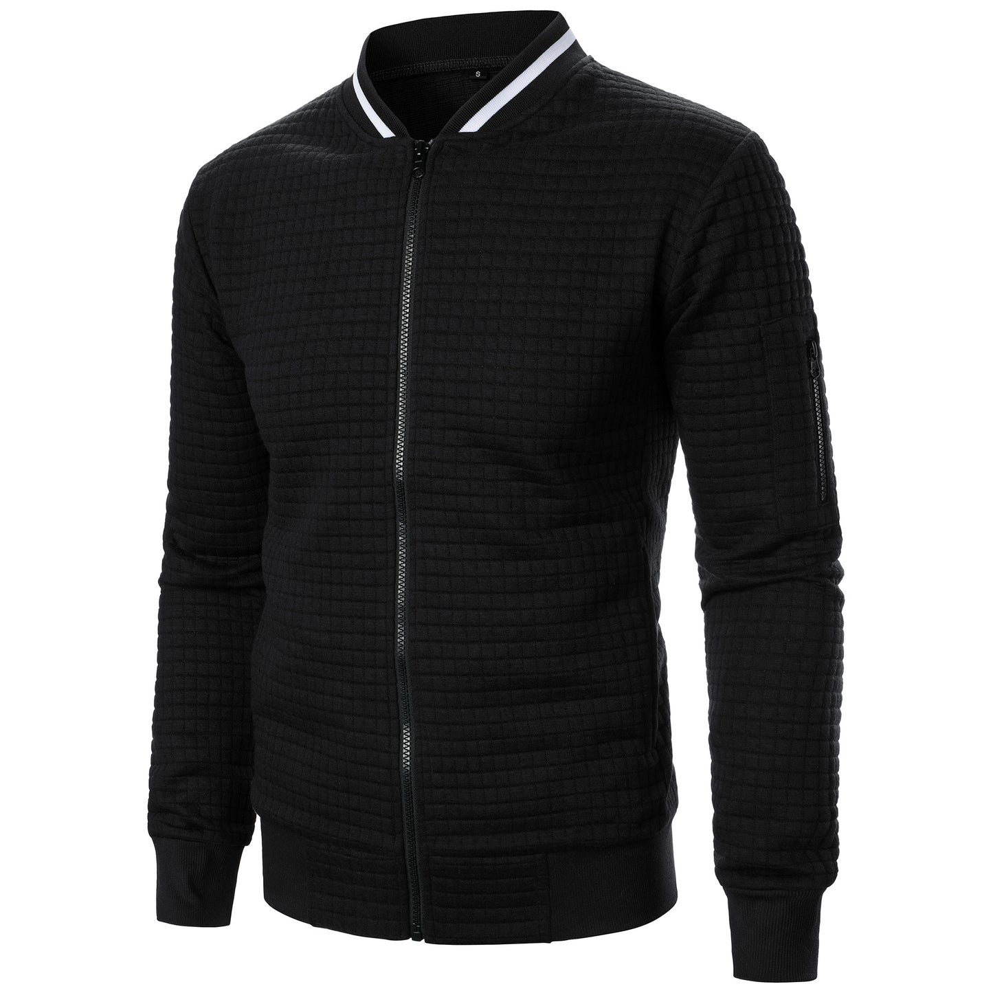 Veste de sport pour homme avec un design structuré innovant Chic und Stil