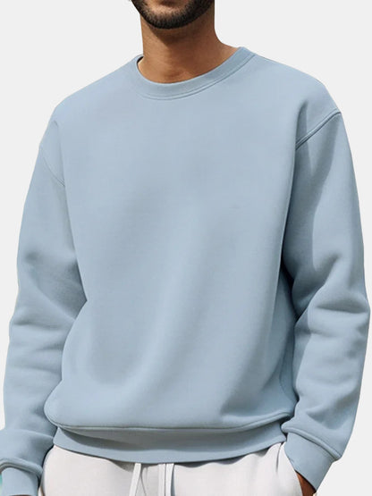 Casual pullover for men with dropped shoulders Chic and Style
