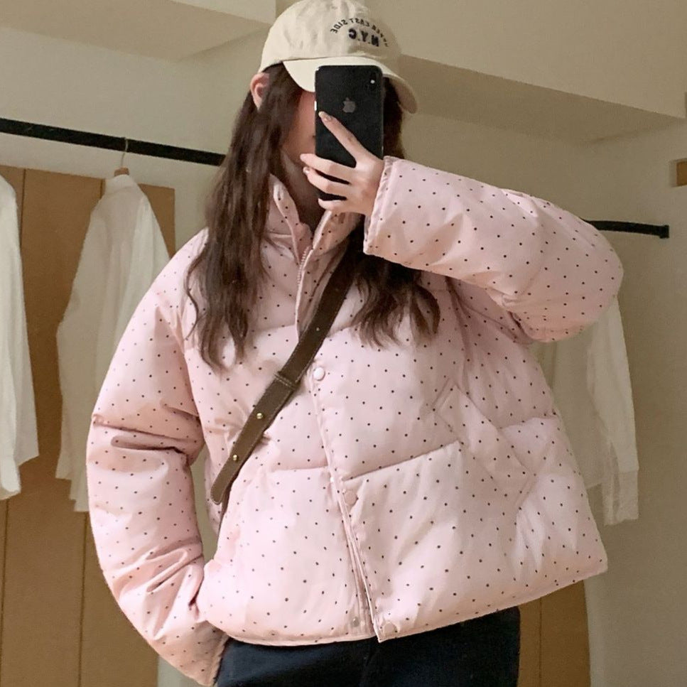 Dames élégante et moderne doudoune avec poches hautes Chic und Stil