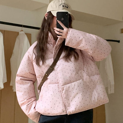 Dames élégante et moderne doudoune avec poches hautes Chic und Stil