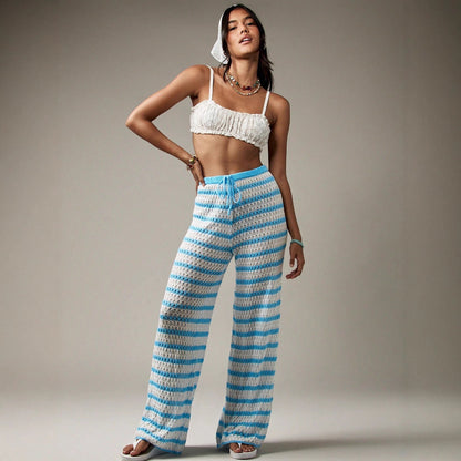 Casual knit pants Stras for women from Chic und Stil