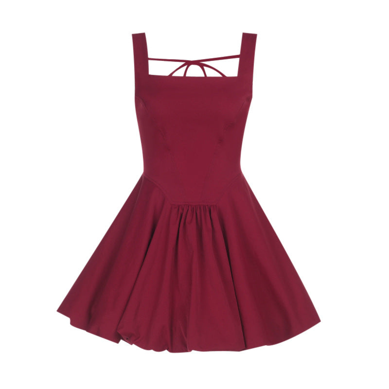 Dames Jupe à volants structurée Mini robe Chic und Stil