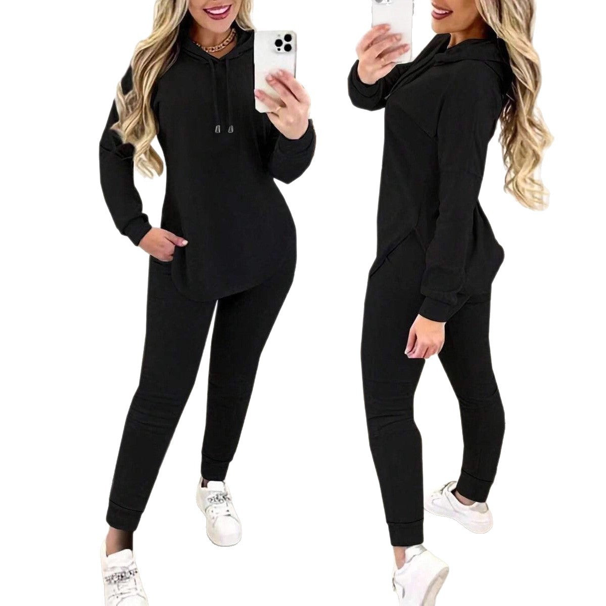 Women's sporty leisure set with hoodie and comfortable jogging pants Chic and Style