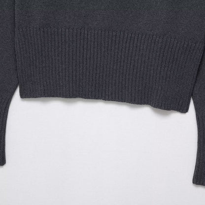 Pull décontracté pour femmes avec un col large et élégant Chic und Stil
