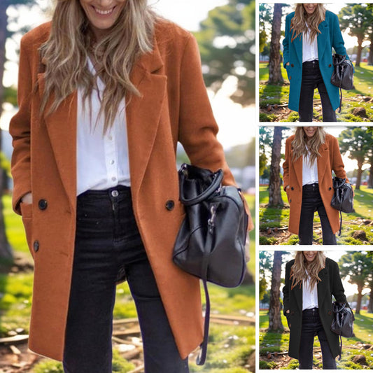 Elegant wool coat for women Chic and Style