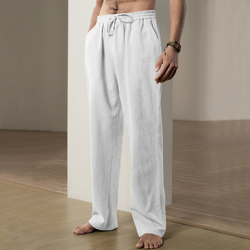 Comfortable leisure pants for men with elastic waistband Chic and Style