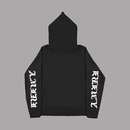 Dame Zip-Hoodie avec impression graphique unique et coupe décontractée Chic und Stil