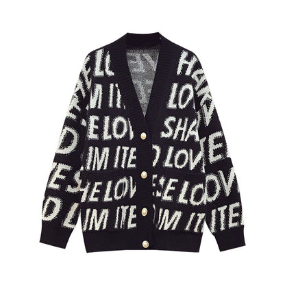 Dames cardigan en tricot décontracté Chic und Stil