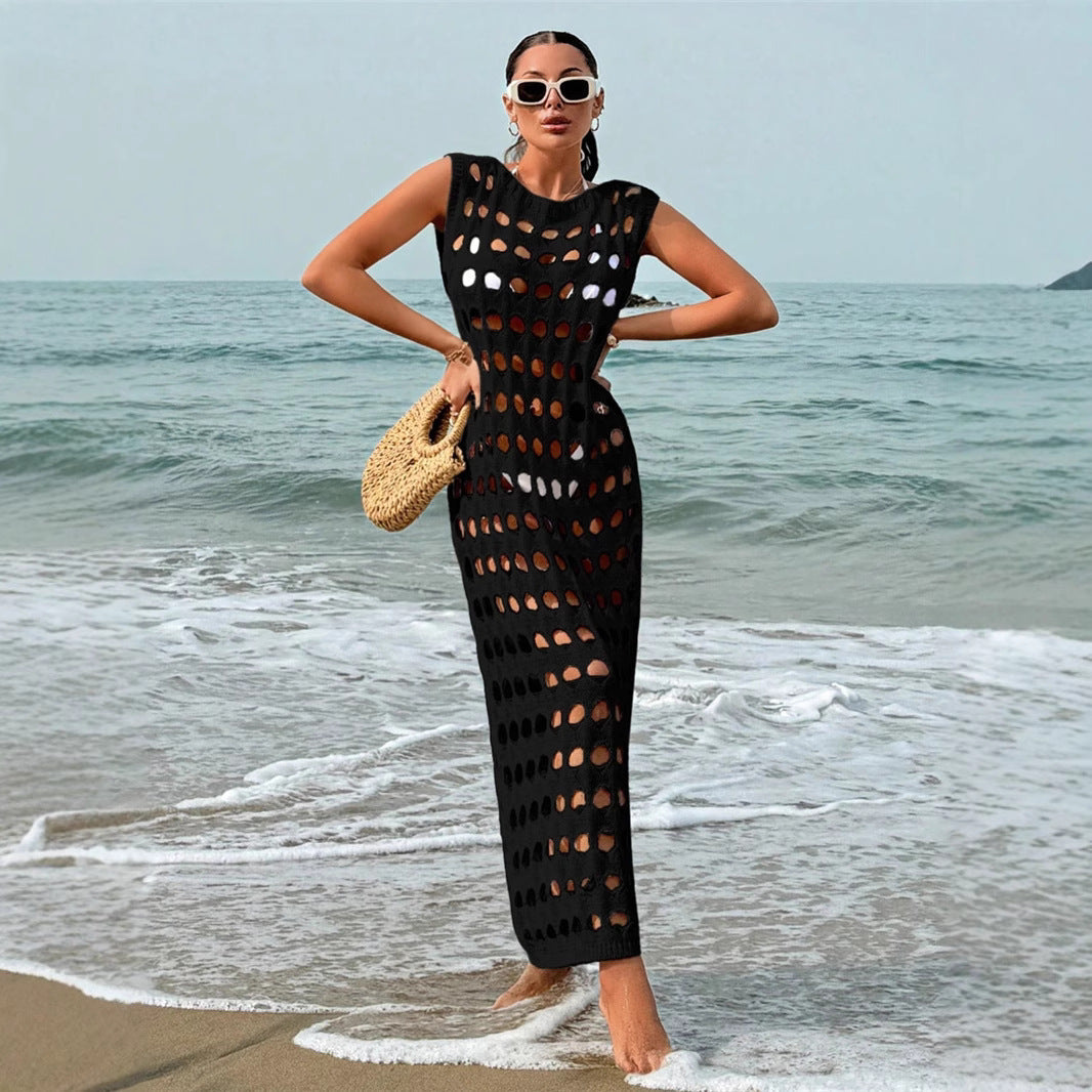 Robe maxi femme avec motif en dentelle délicat Chic und Stil