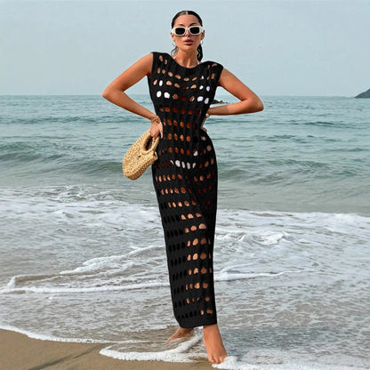 Robe maxi femme avec motif en dentelle délicat Chic und Stil