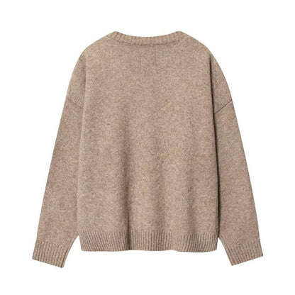 Ladies V-neck pullover Chic und Stil