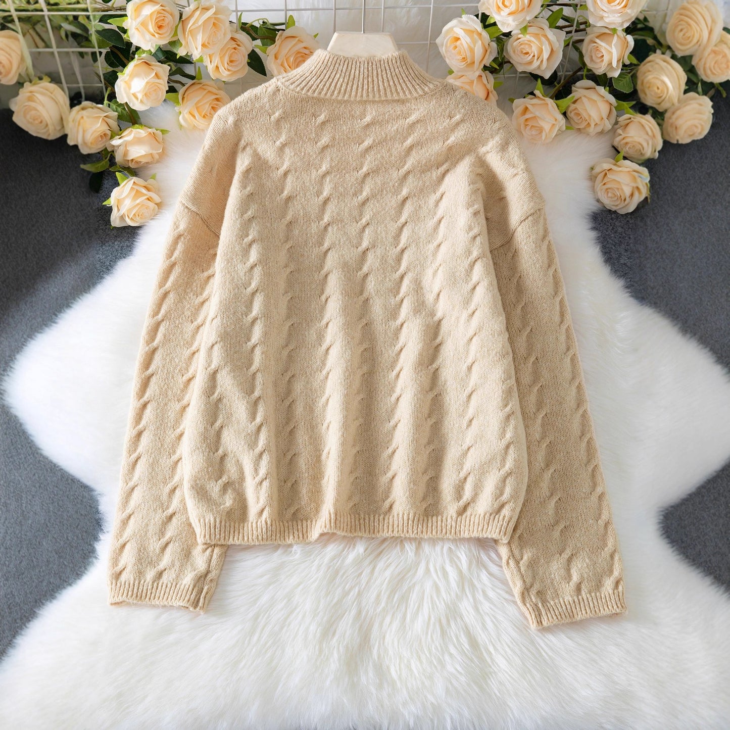 Dames Pull en grosse maille Chic und Stil