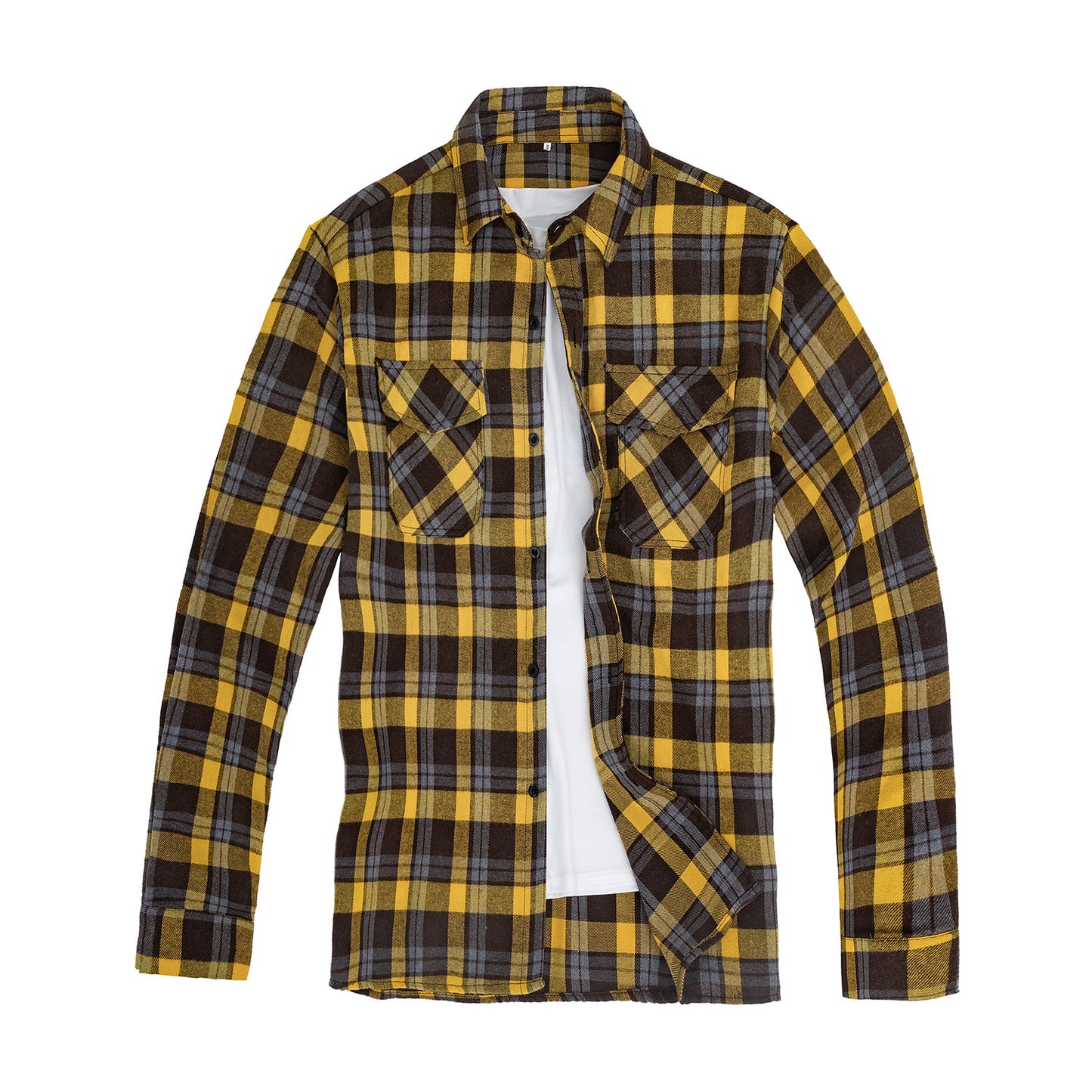 Chemise en flanelle à carreaux pour hommes Chic und Stil