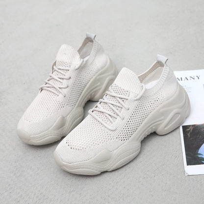 Baskets respirantes pour femmes avec une élégante structure en réseau et une semelle douce Chic und Stil