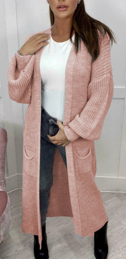 Pull-over pour dames en gros tricot avec coupe décontractée et manches longues Chic und Still