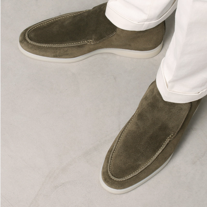 Chic and Stil | Calf suede moccasin