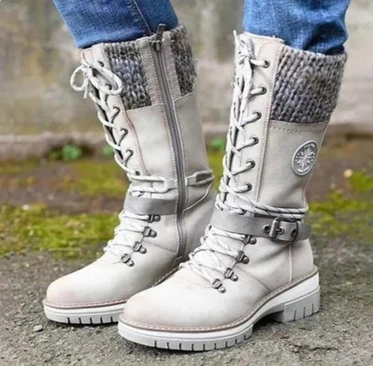 Chic Und Stil | Waterproof Knee Snow Boots for Women