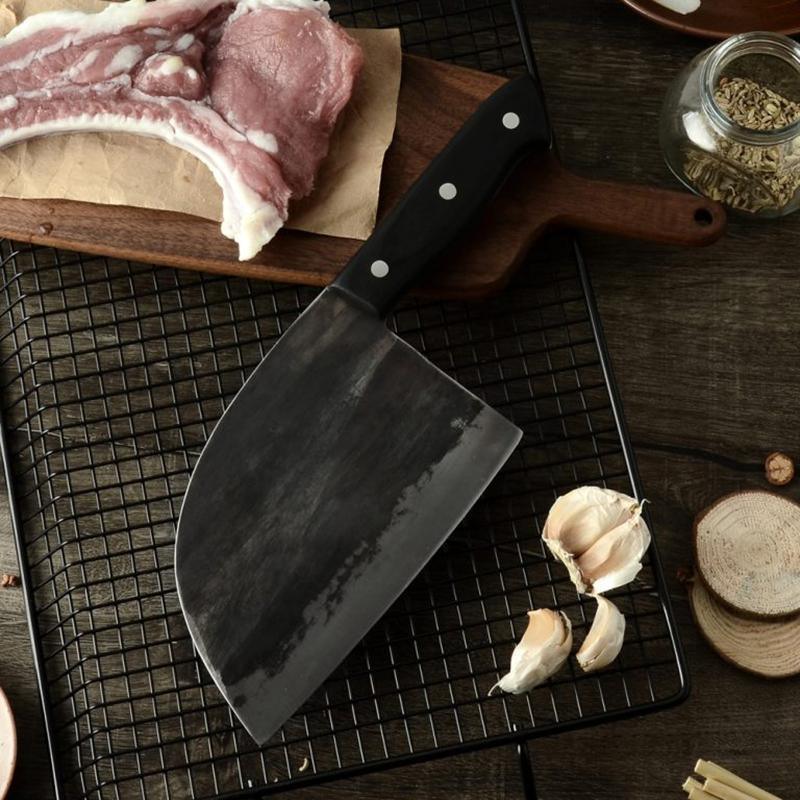 Couteau de Chef Almazan Serbe Fait Main - Couteau de Cuisine Éminceur - ChicUndStil