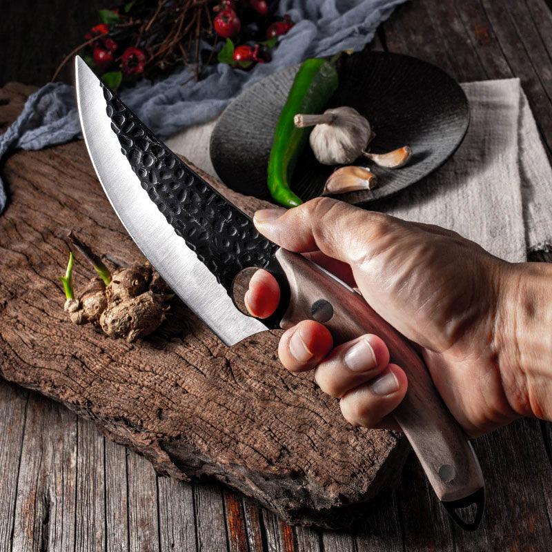 Couteau de Cuisine Forgé à la Main Premium - ChicUndStil