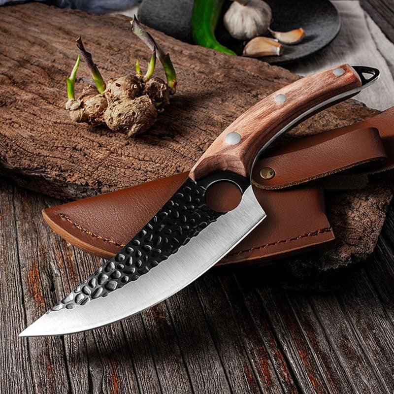 Couteau de Cuisine Forgé à la Main Premium - ChicUndStil