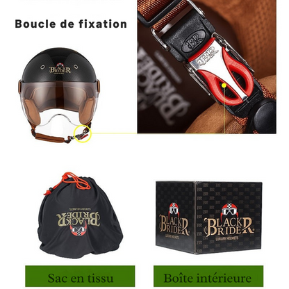 Casque de Moto en Fibre de Carbone