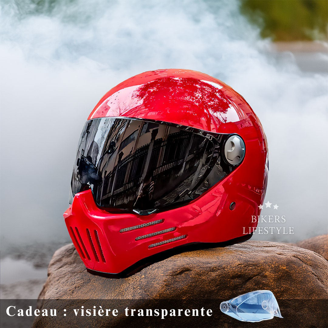 Casque de Moto Intégral - Homologué DOT et ECE - ChicUndStil