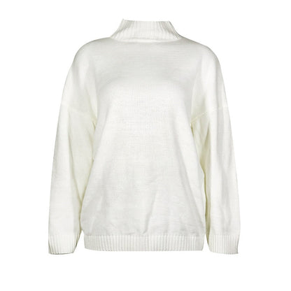 Chic und Stil | Pull à col roulé déchiré